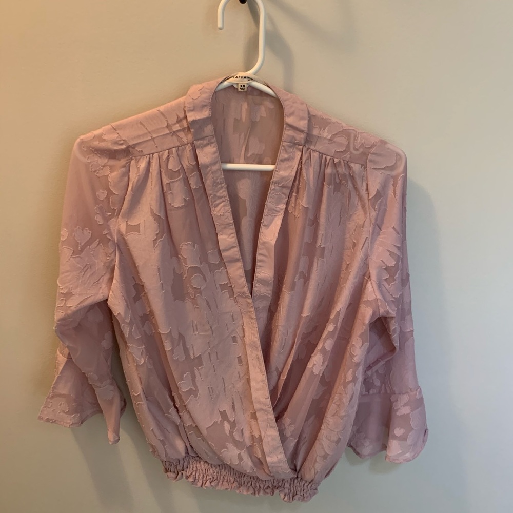 Lilac purple blouse